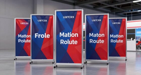 top collapsible trade displays