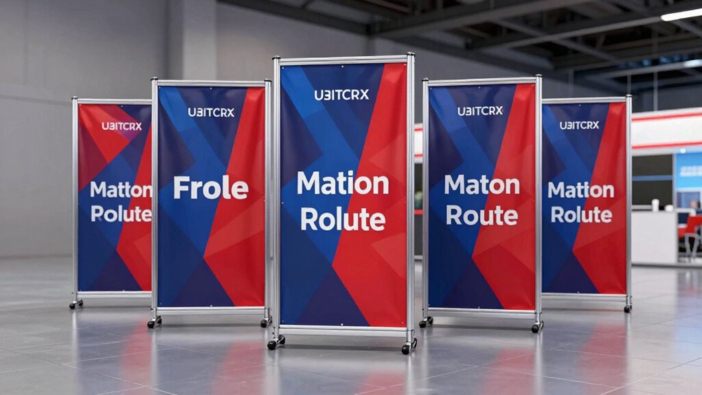 top collapsible trade displays