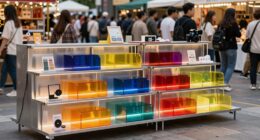 top collapsible vendor shelves