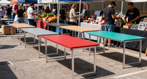 top folding market tables