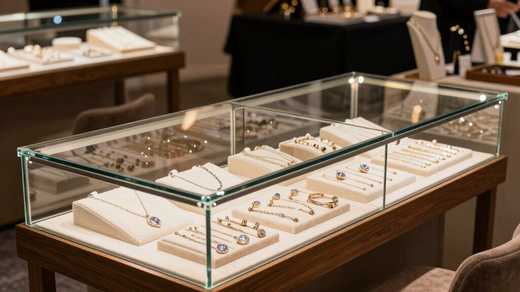 top jewelry display cases