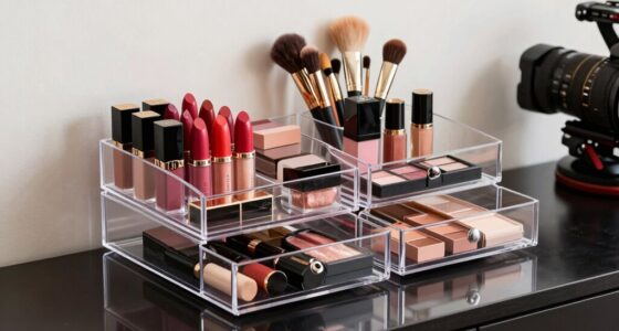 top large makeup storage
