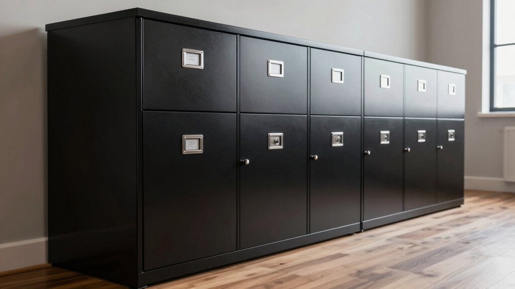 top lockable contract cabinets
