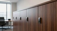 top locked office storage