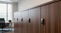 top locked office storage