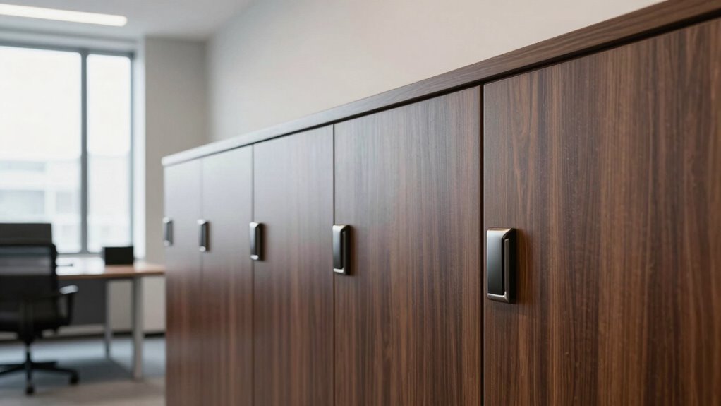 top locked office storage