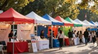 top outdoor sales tents