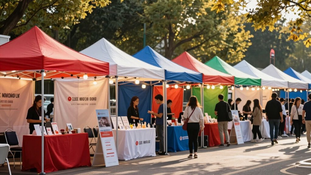 top outdoor sales tents