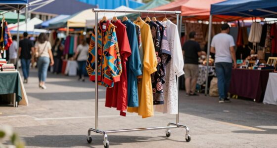 top portable market clothing racks