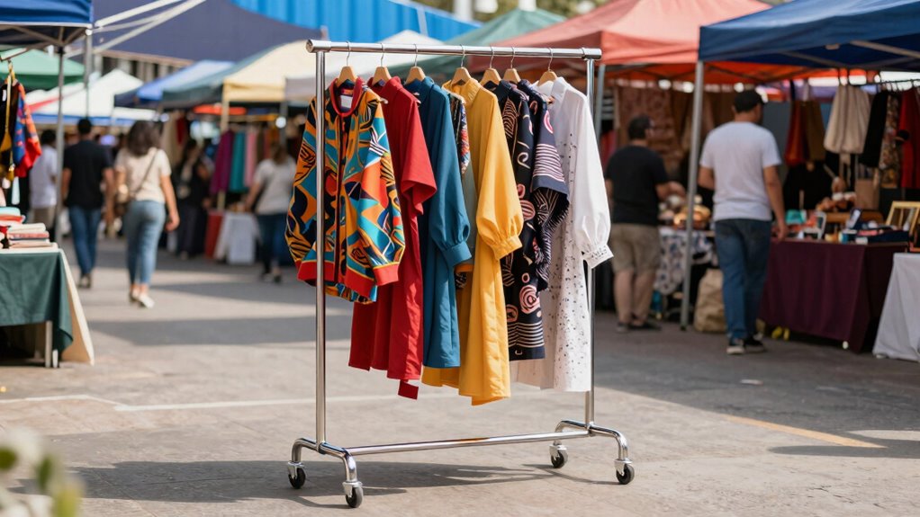 top portable market clothing racks