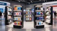top portable trade show shelves