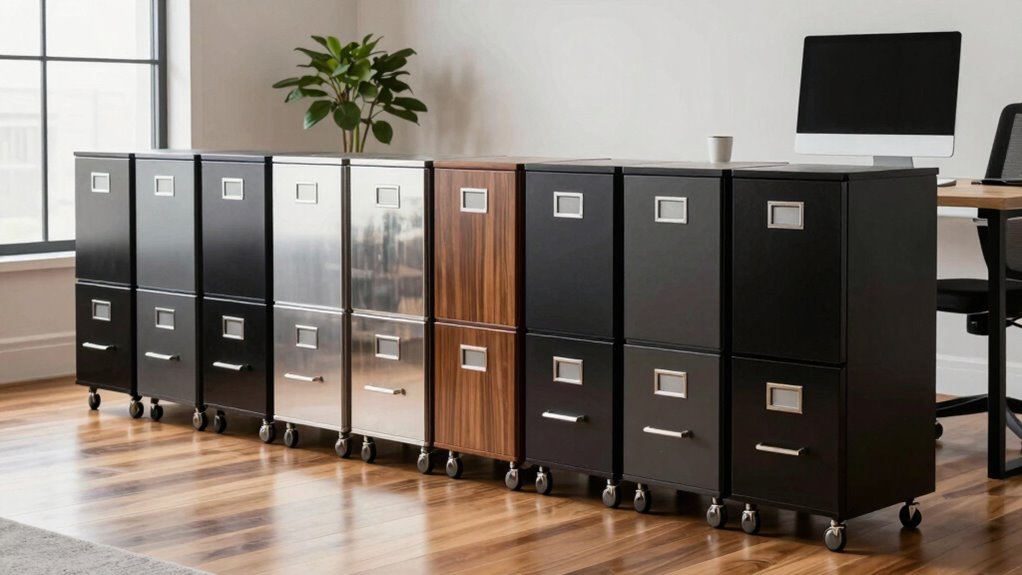 top rolling filing cabinet options