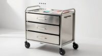 top sample storage carts
