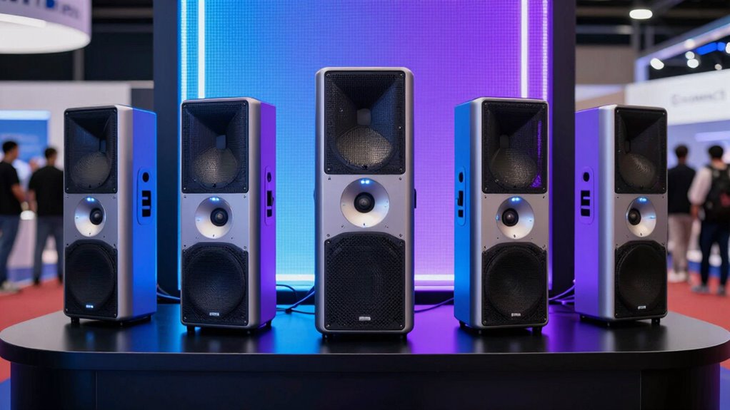 top trade show amplifiers