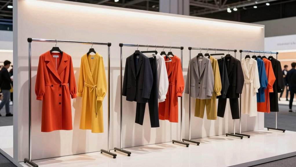top trade show clothing racks