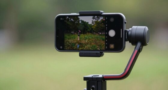 using unstable smartphone gimbal
