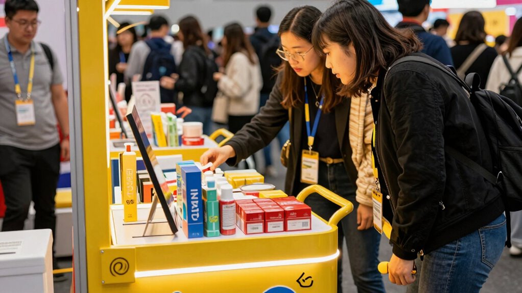 visually appealing strategic product displays