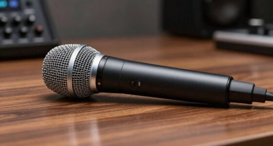 wireless microphone display enhancement