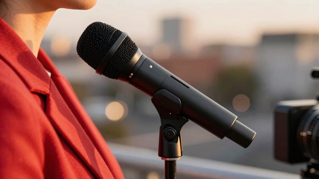 wireless microphone video enhancement