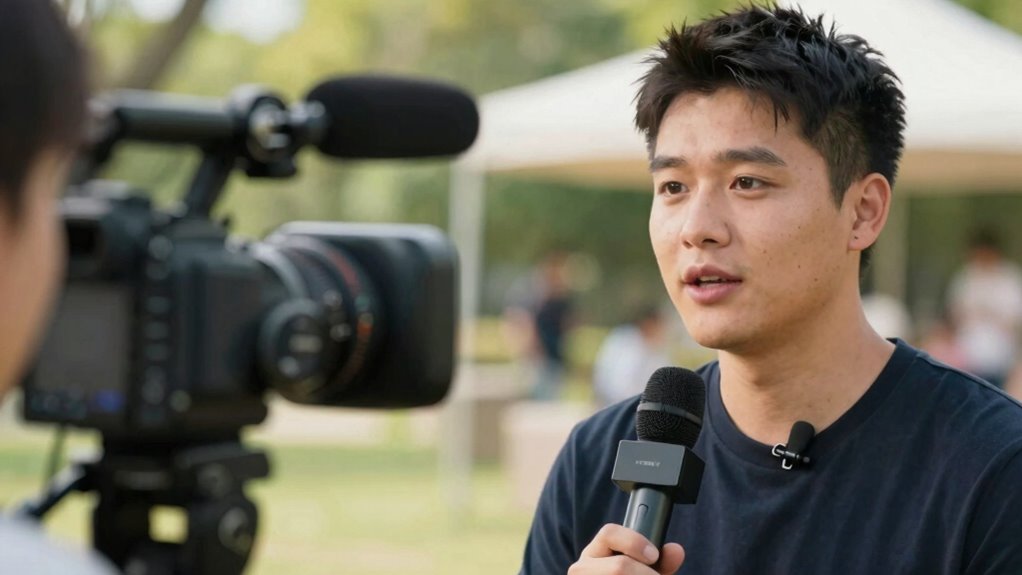 wireless microphones enhance video roi