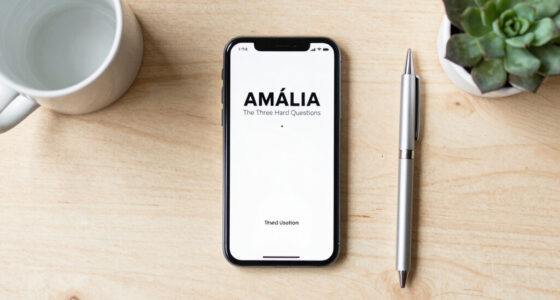 AMÁLIA · The Three Hard Questions.