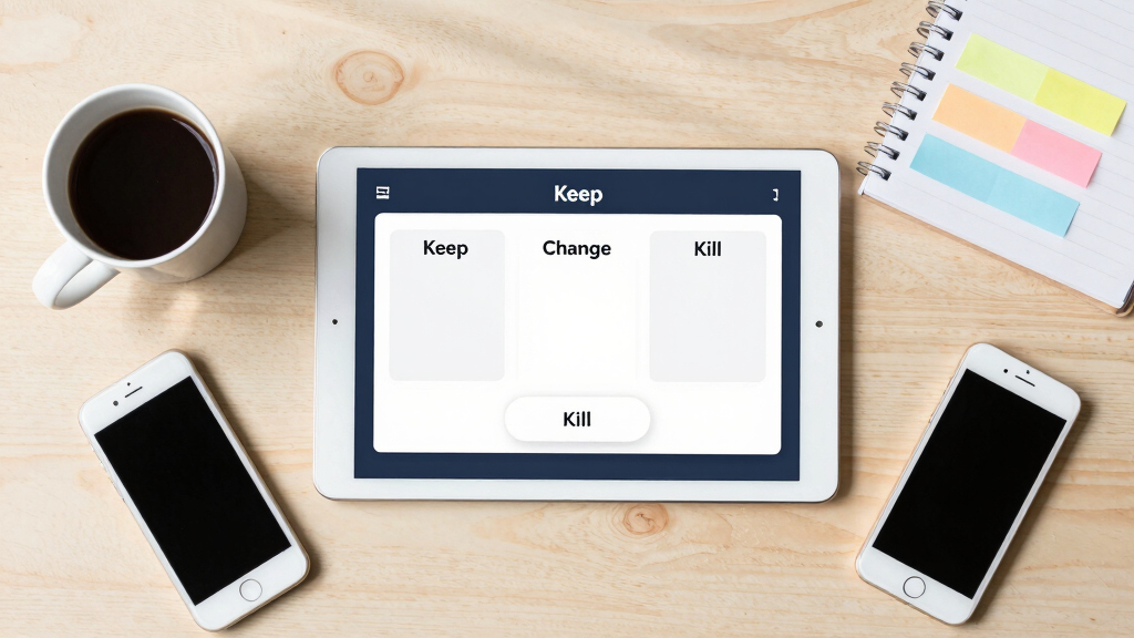 Outcome-First Decisions: Keep, Change, or Kill
