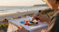 Sunny Side Ink Scales Live Embroidery Coast To Coast