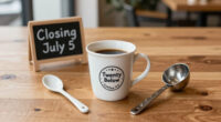 Twenty Below Coffee Co. closing July 5