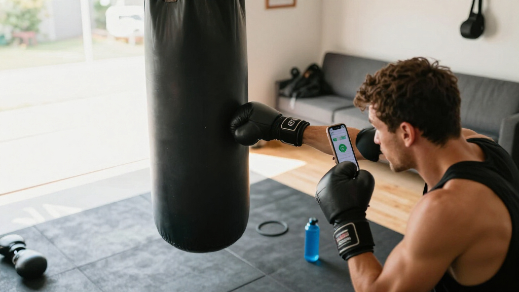 Home Gym Boxing: Track Punches And Round Scores